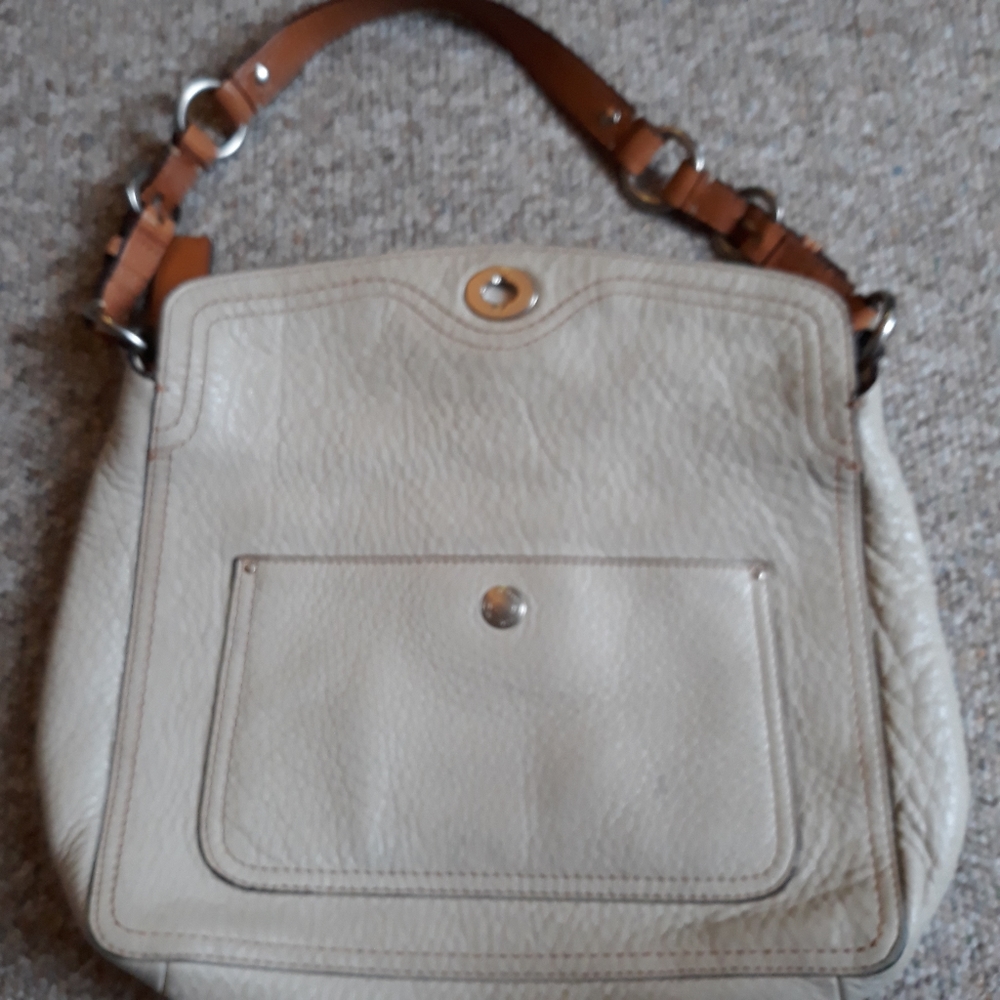 Coach leather bag